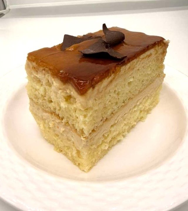 Caramel Tres Leches at Ananda Kitchen, Langley Park