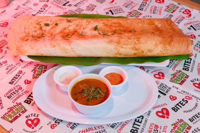Ghee Podi (Gunpowder) Dosa (Swaminarayan friendly) at Ananda Kitchen, Langley Park
