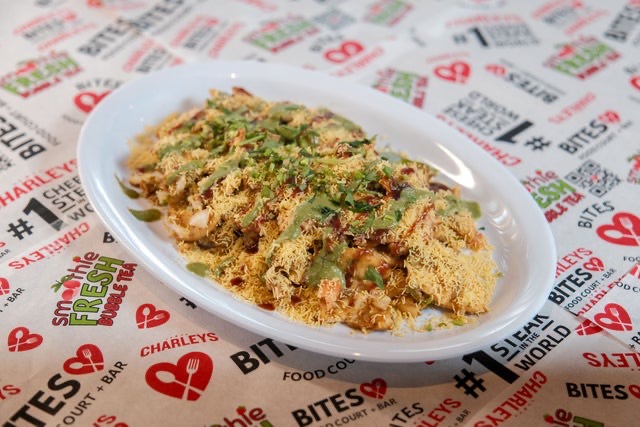 Sev Puri (Swaminarayan friendly) at Ananda Kitchen, Langley Park