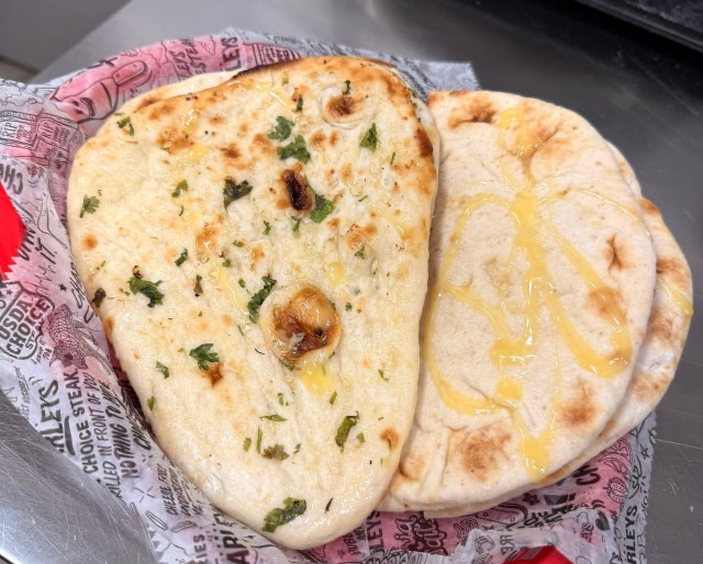 Tandoori Naan at Ananda Kitchen, Langley Park