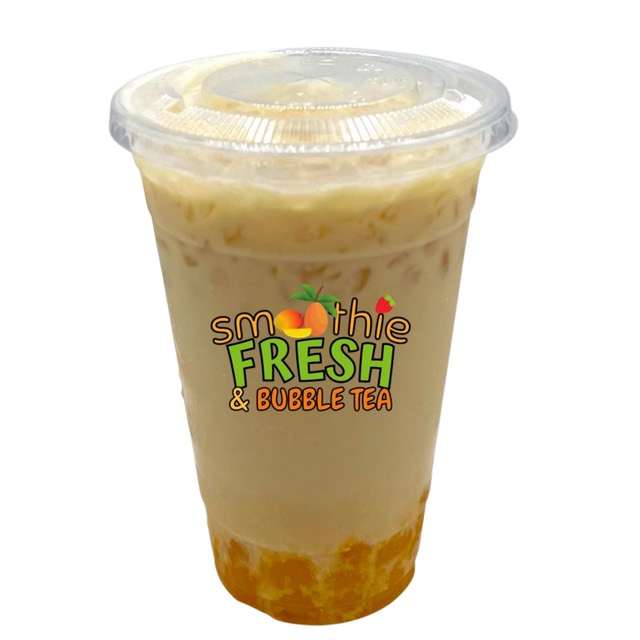 Mango Bubble Tea at Ananda Kitchen, Langley Park
