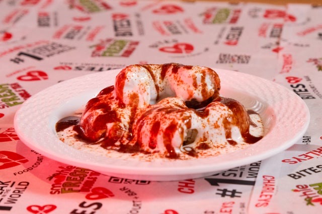 Dahi Bhalla at Ananda Kitchen, Langley Park