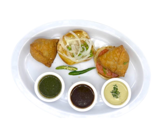 Vada Pav (2 Pieces - Potato Based) at Ananda Kitchen, Langley Park