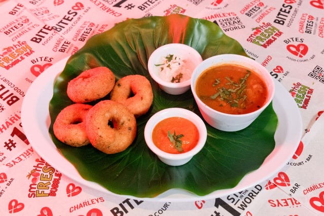 Medhu Vada (4 pieces) at Ananda Kitchen, Langley Park