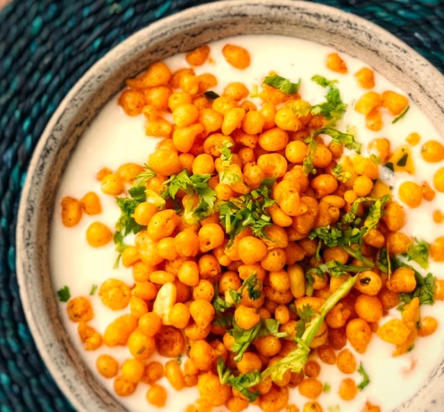 Side of Boondi Raita (Swaminarayan friendly) at Ananda Kitchen, Langley Park